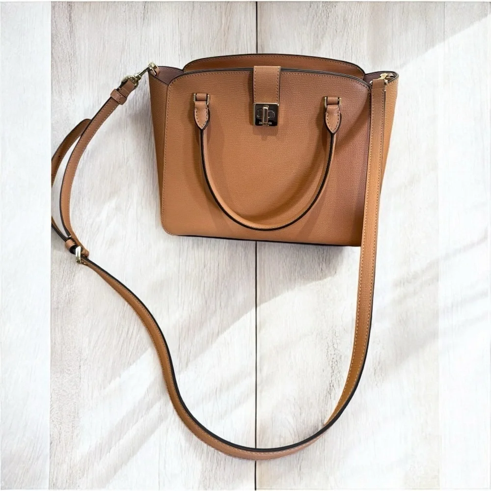 Elegant Tan Kate Spade Handbag